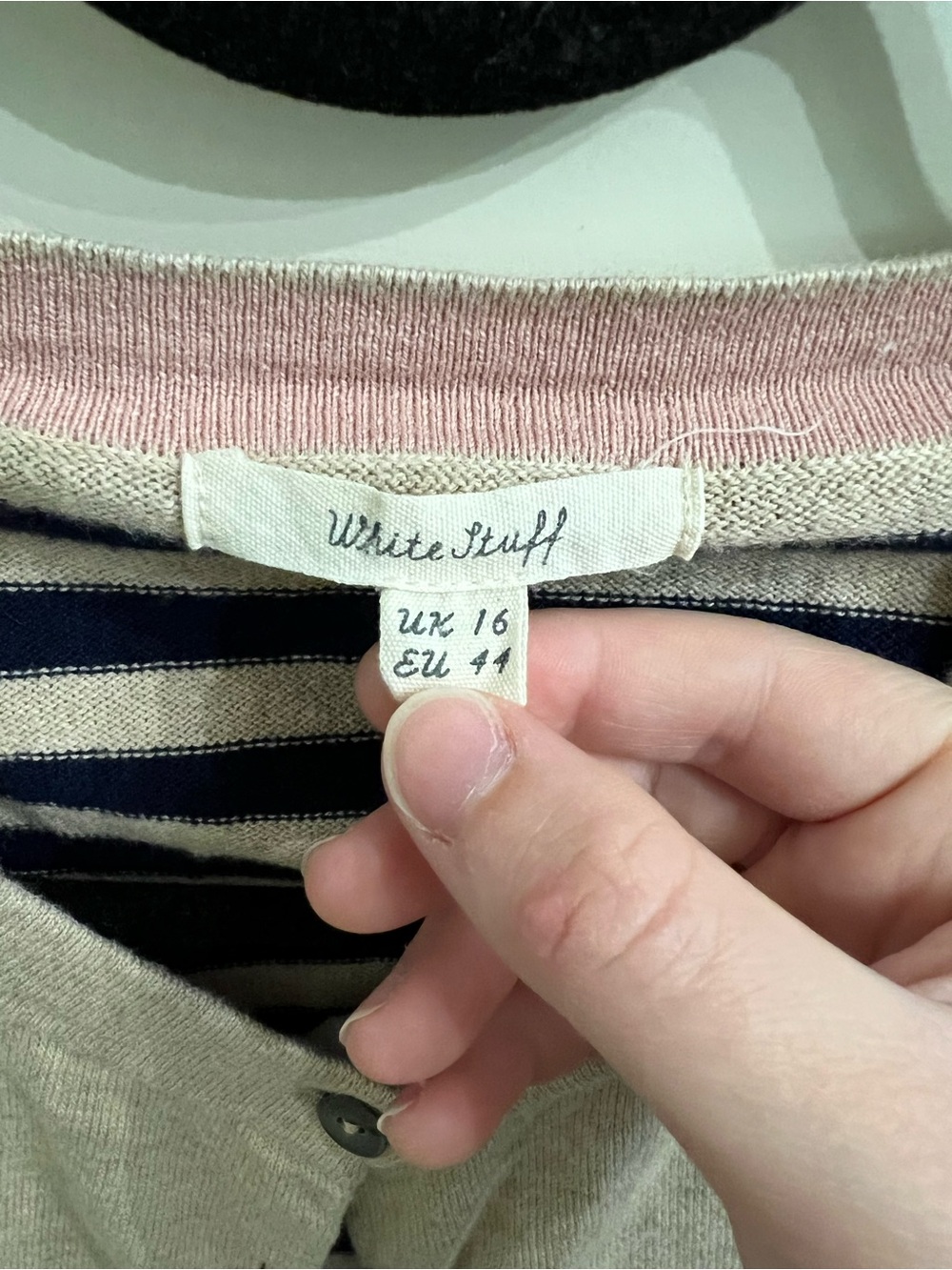 Color Block Striped Cardigan - Picture 3 of 4